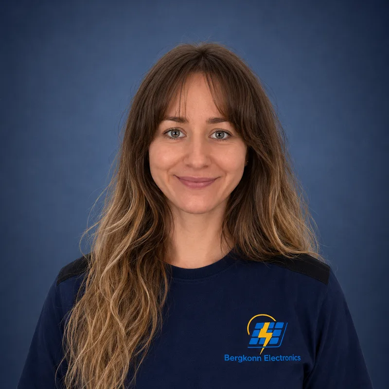 Porträt von Agnieszka Wieczorek im Bergkonn-Shirt